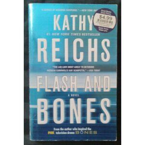 Flash and Bones by Kathy Reichs – YA Thriller PB Temperance Brennan VG+